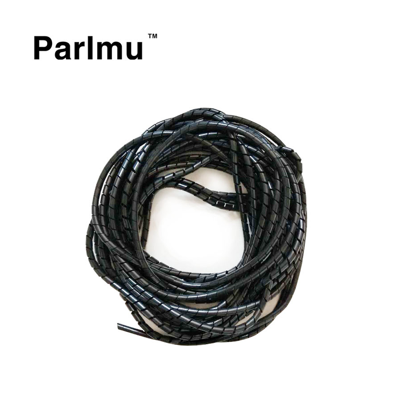  High Quality PE PP flexible Spiral wrapping hose spiral hose guard for protector for hydraulic hose tube