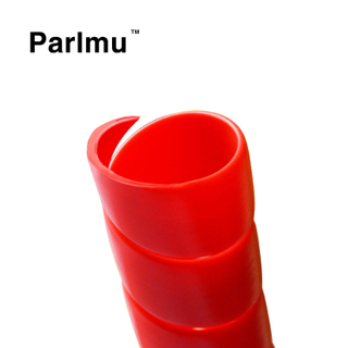 High Pressure Rubber Hose Red Pp Spiral Hose Wrap Manufacturer