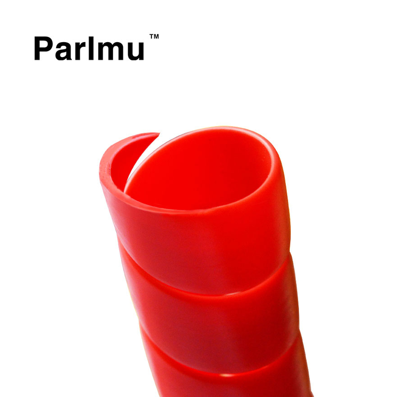 High Pressure Rubber Hose Red Pp Spiral Hose Wrap Manufacturer