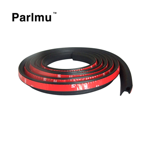 High quality Extruded Rubber Seal Strip Car door windshield rubber EPDM waterproof seal strip