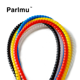 Wear resistant Protect Cable Sleeves Spiral Wrap Band Wire Sleeves Line 