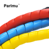 Color Plastic Spiral Protective Sleeve for Electric Cable Wire wholesale transparent black cable wire plastic spiral with good price