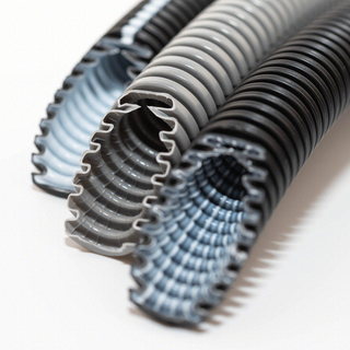 China Factory Wholesale Flexible Plastic Corrugated Pipe Corrugated Pipe Wire Industrial Protection
