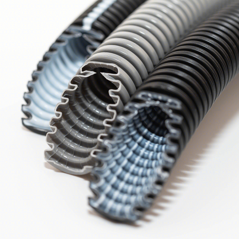 China Factory Wholesale Flexible Plastic Corrugated Pipe Corrugated Pipe Wire Industrial Protection