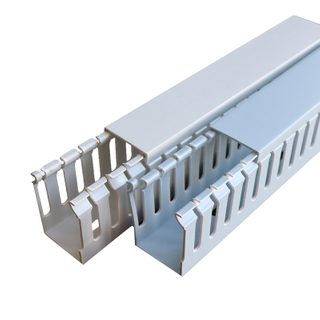  wholesale price of Chinese factories flame retardant PVC slotted cable duct