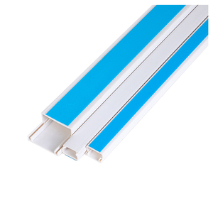 Direct Manufacturer mini PVC Round type white gary cable trunking flexible bring self adhesive tape used for outdoor