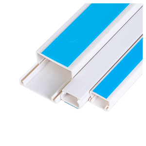 Good insulation fire-proof 16x16 25x16 40x16 40x25 50x50 pvc cable trunking