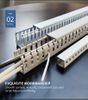 electrical cable channeling wall trunking wholesale&customize