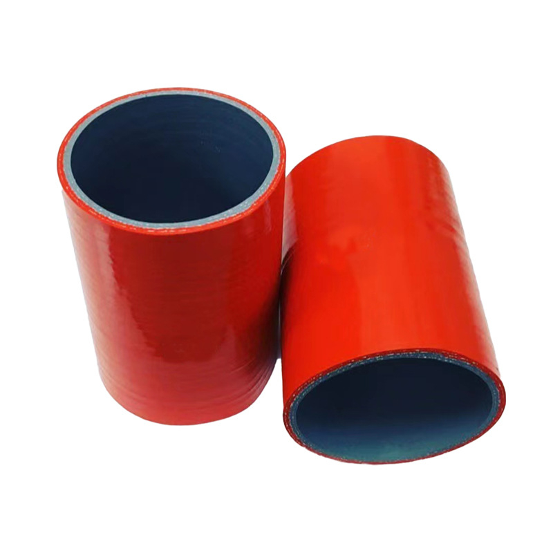 Wholesale universal Flexible black rubber straight elbow hump silicone hose for volvo man Truck