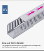 electrical cable channeling wall trunking wholesale&customize