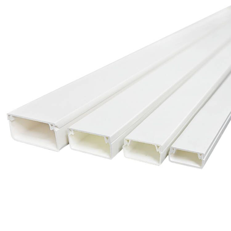 Wholesale Flame Retardant Fire Resistance Plastic Electric Wire Way Pvc Cable Trunking