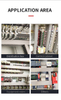 electrical cable channeling wall trunking wholesale&customize