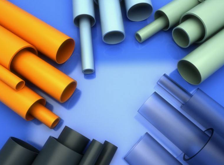 plastic pipes