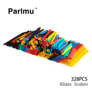 China Manufacturer 328 Pcs Electrical Wire Cable Insulation Sleeve Wrap Heat Shrink Tubing