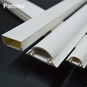 Durable PVC Flooring of All Sizes Decorative Cable Trunking Duct for Cable Storage