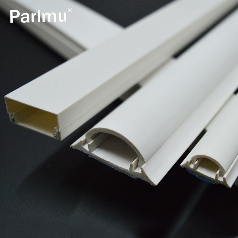 Durable PVC Flooring of All Sizes Decorative Cable Trunking Duct for Cable Storage